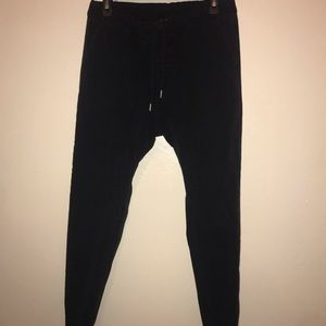 Black joggers